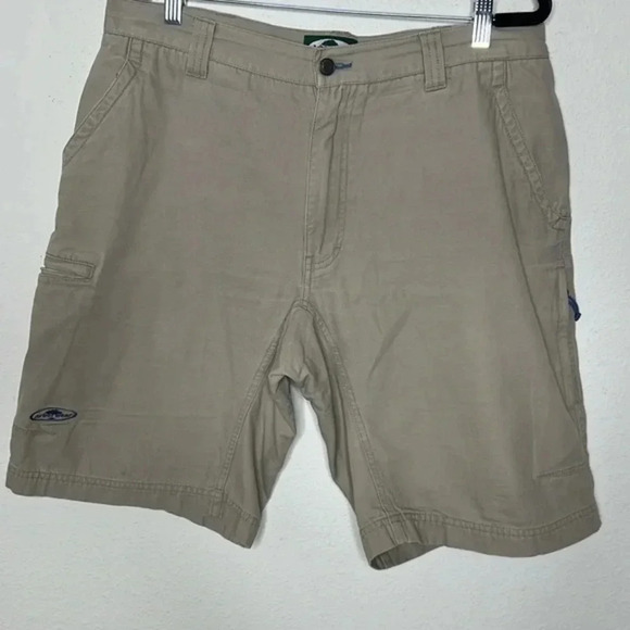 Arborwear Tree Climbers cotton monogrammed shorts size 34 - Picture 1 of 4